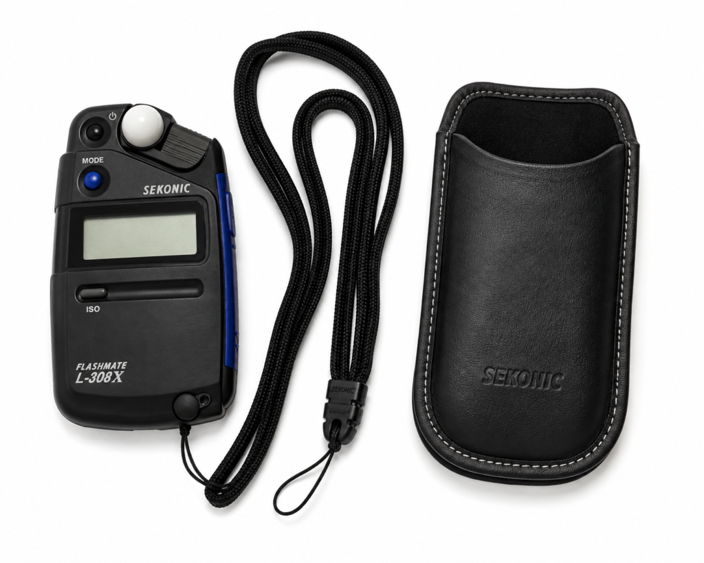 Sekonic Flashmate L-308X – Fotómetro digital para fotografía y vídeo