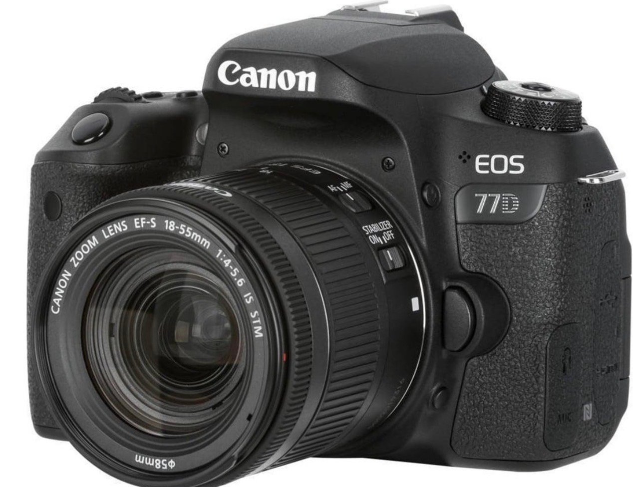 Canon EOS 77D + Objetivo Canon EF-S 18-55mm IS STM – Cámara Réflex DSLR 24,2 MP - Imagen 2
