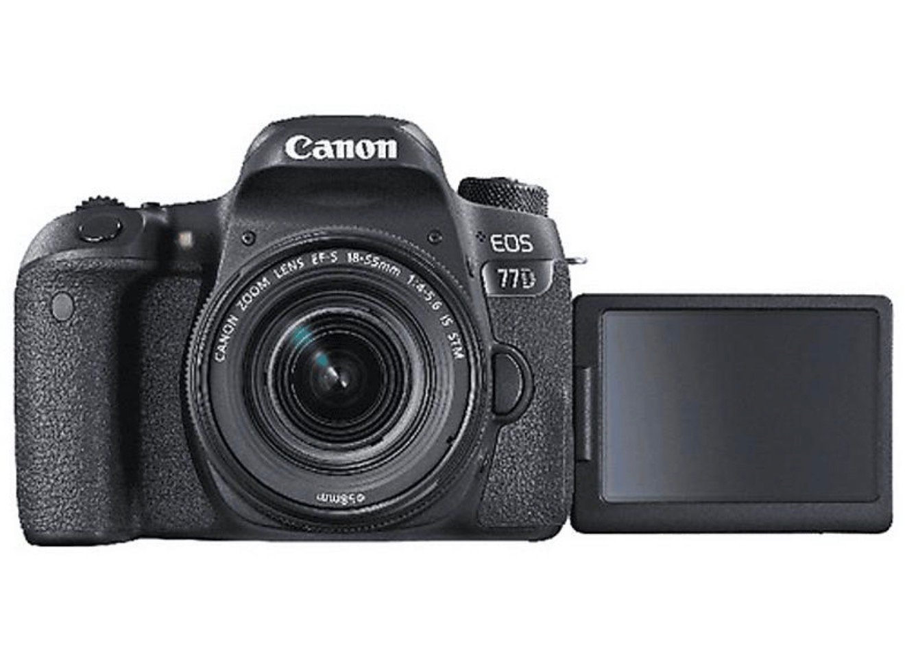 Canon EOS 77D + Objetivo Canon EF-S 18-55mm IS STM – Cámara Réflex DSLR 24,2 MP